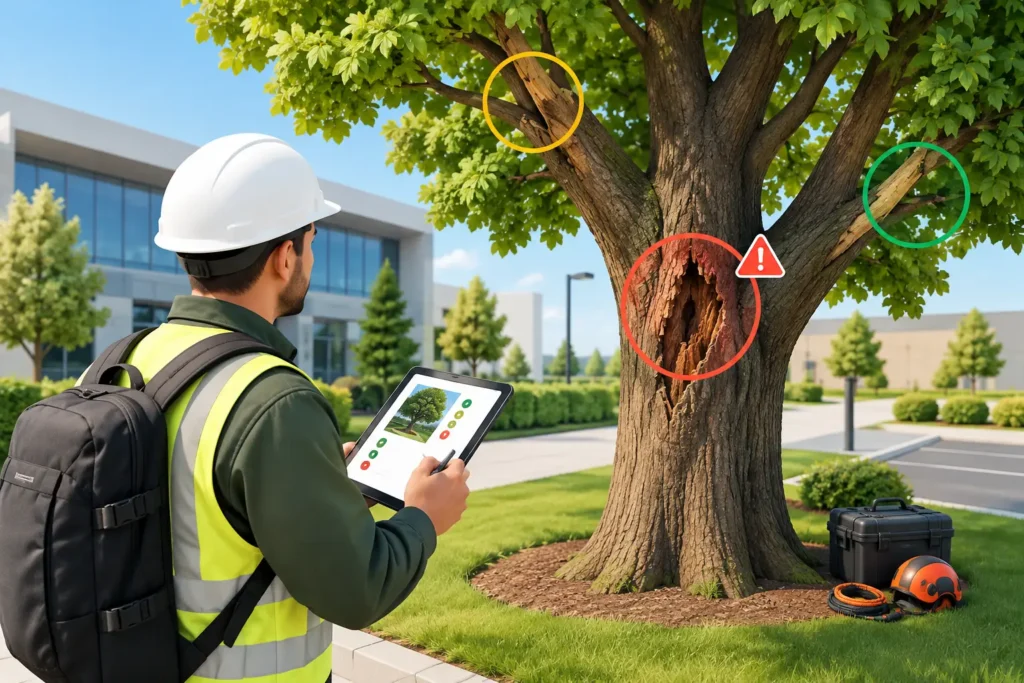 Commercial Arborist Tree Risk Assessment